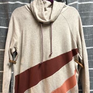 Maurices funnel neck, size 0